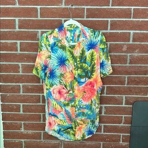 FARM Rio Bright Tropical Blouse